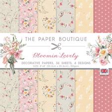 The Paper Boutique Paper Pad 8x8" - Bloomin Lovely